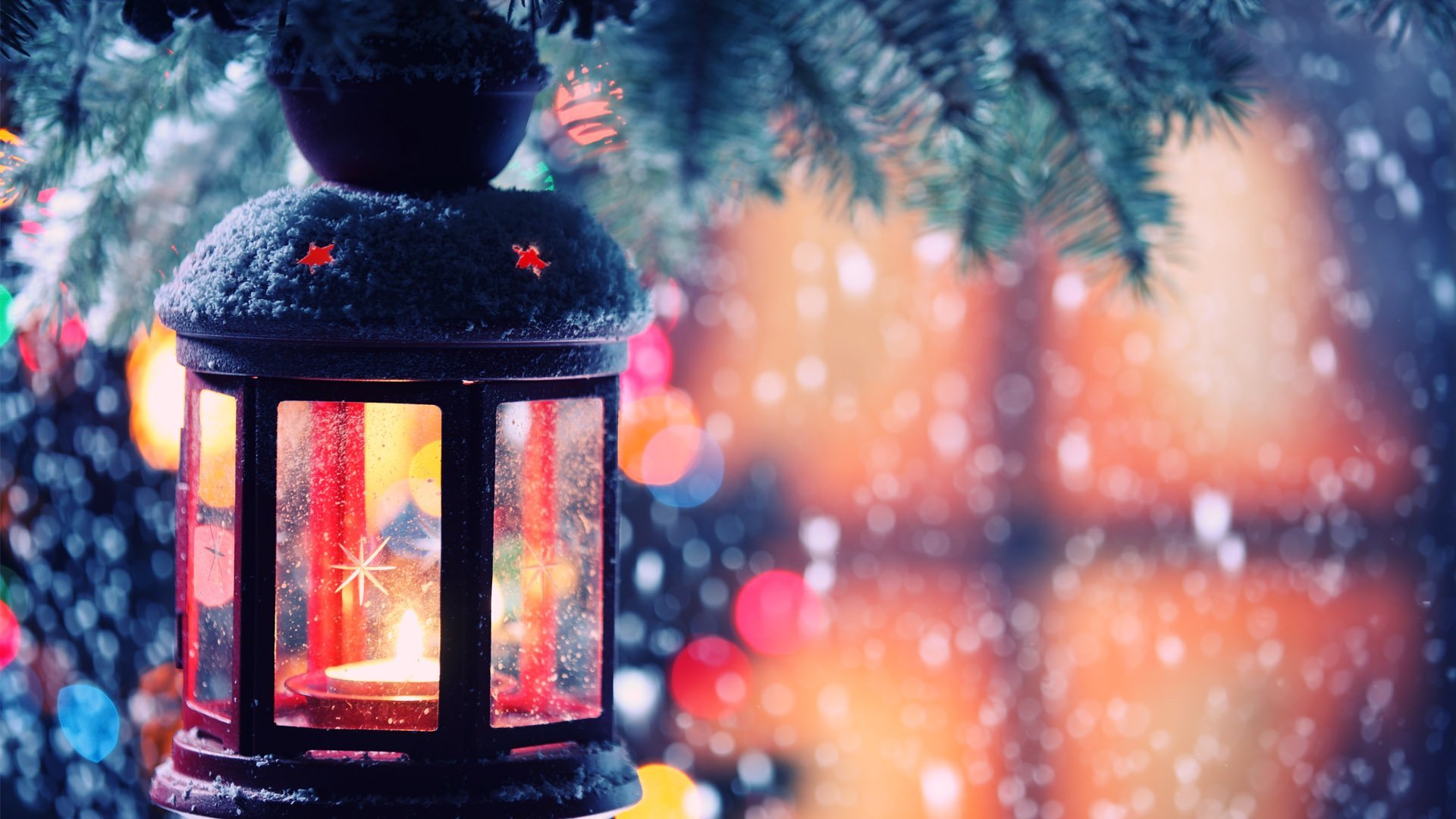 4K Winter Lantern Wallpapers High Quality | Download Free